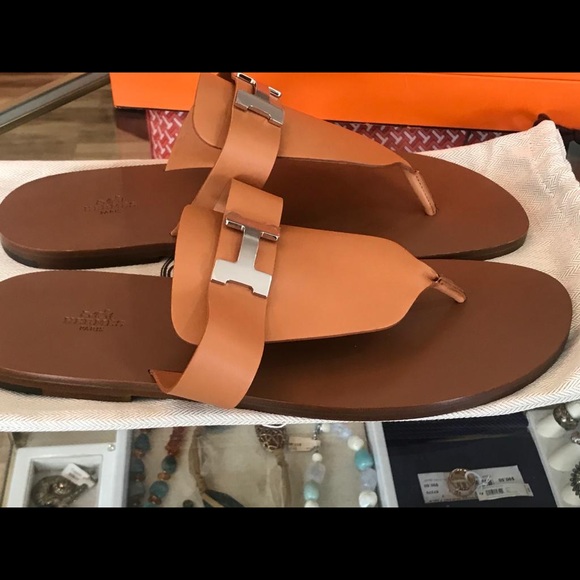 Authentic Hermès men’s sandals - Picture 4 of 8